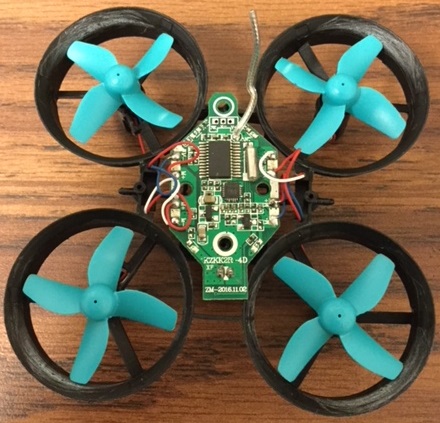 drone with top off